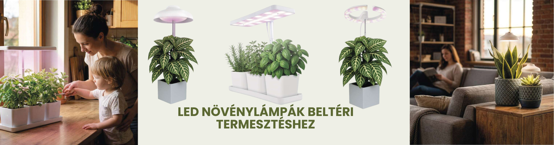 LED növénylámpák széles választéke