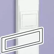   Legrand DLP Ø60 szerelvénykeret négyes, 85-ös fedélhez, Legrand 010943