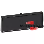 Legrand vakmodul patch panelhez fekete LCS2, Legrand 033591