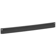   Legrand LEGRAND előlap műanyag tömör 1U-19" gyorspántos rögzítés fekete LCS3, Legrand 046532