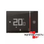 Legrand Smarther Netatmo Wi-Fi okostermosztát süllyesztett, fekete, Legrand 049039