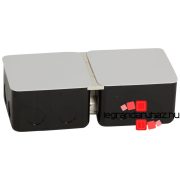   Legrand Felnyíló süllyesztett doboz betonpadlóba fém, 6 (2x3)modul, Legrand 054002