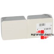   Legrand Felnyíló süllyesztett doboz betonpadlóba fém, 8 (2x4)modul, Legrand 054003