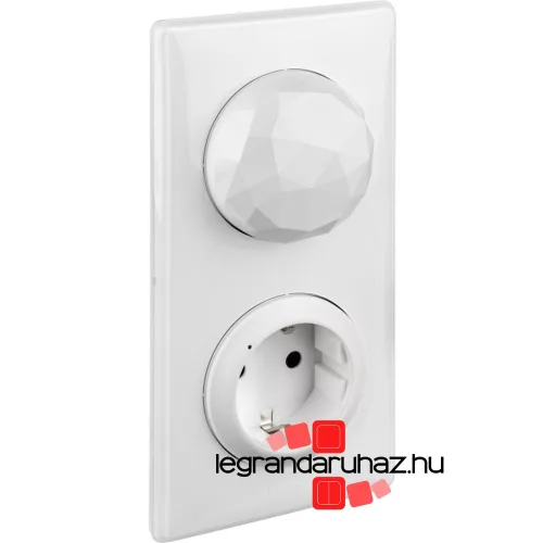 Legrand Céliane Netatmo intelligens kezdő csomag - központi egység intelligens csatlakozóaljzattal + főkapcsoló fehér, Legrand 064820