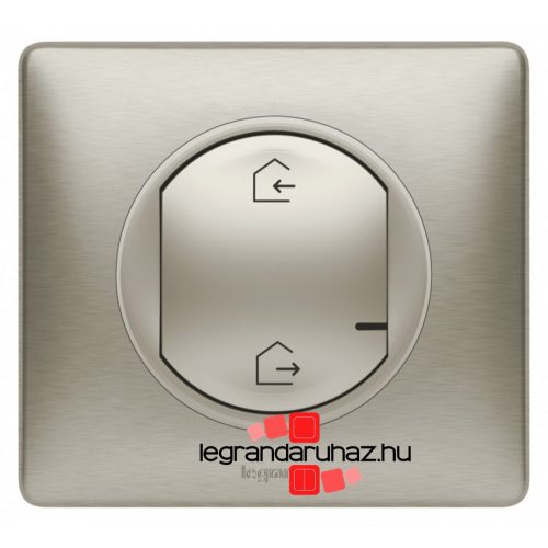 Legrand Céliane Netatmo intelligens kezdő csomag - központi egység intelligens csatlakozóaljzattal + főkapcsoló titánium, Legrand 064827