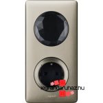 Legrand Céliane Netatmo intelligens kezdő csomag - központi egység intelligens csatlakozóaljzattal + főkapcsoló titánium, Legrand 064827