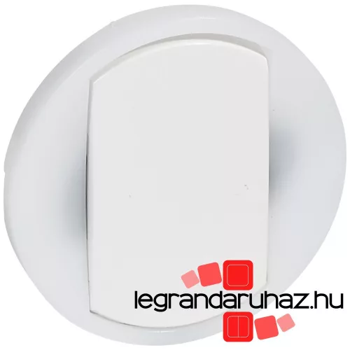 Legrand Céliane széles billentyű fényjelzős, fehér, Legrand 065004