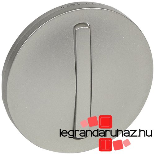 Céliane keskeny billentyű titánium, Legrand 065101