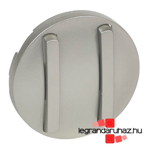 Legrand Céliane kettős keskeny billentyű, titánium, Legrand 065102