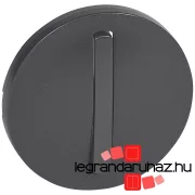 Legrand Céliane keskeny billentyű, grafit, Legrand 065201