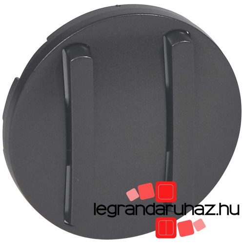 Legrand Céliane kettős keskeny billentyű, grafit, Legrand 065202