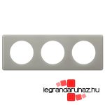 Legrand Céline hármas keret szürke gyöngy, Legrand 066603