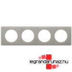 Legrand Céline négyes keret szürke gyöngy, Legrand 066604