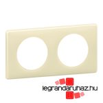 Legrand Céliane kettes keret elefántcsont, Legrand 066622