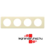 Legrand Céliane négyes keret elefántcsont, Legrand 066624