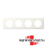 Legrand Céliane négyes keret, fényes fehér, Legrand 066634