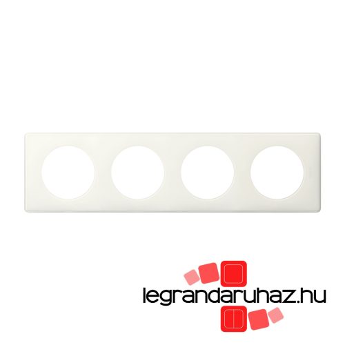 Legrand Céliane négyes keret, fényes fehér, Legrand 066634