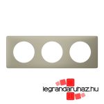 Legrand Céliane hármas keret, agyag, Legrand 066713