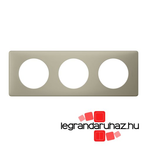 Legrand Céliane hármas keret, agyag, Legrand 066713