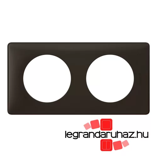 Legrand Céliane kettős keret, bazalt, Legrand 066742