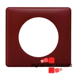 Legrand Céliane egyes keret púder bordó, Legrand 066751