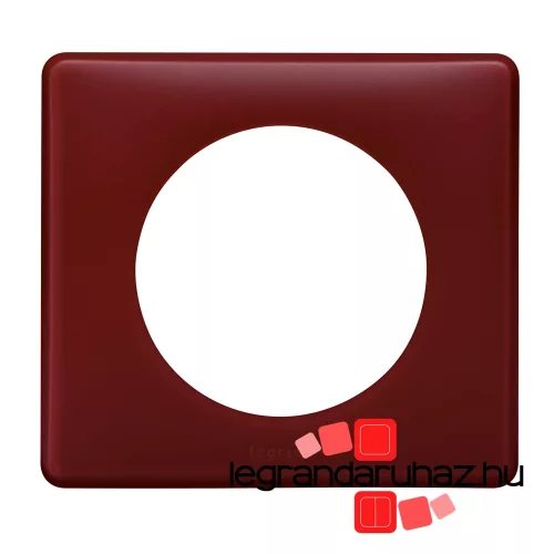 Legrand Céliane egyes keret púder bordó, Legrand 066751