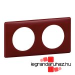 Legrand Céliane kettes keret púder bordó, Legrand 066752