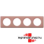 Legrand Céliane négyes keret púder rózsa, Legrand 066764