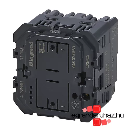 Legrand Céliane nyomógombos fényerőszabályzó 125W, 2 vezetékes, Legrand 067083A