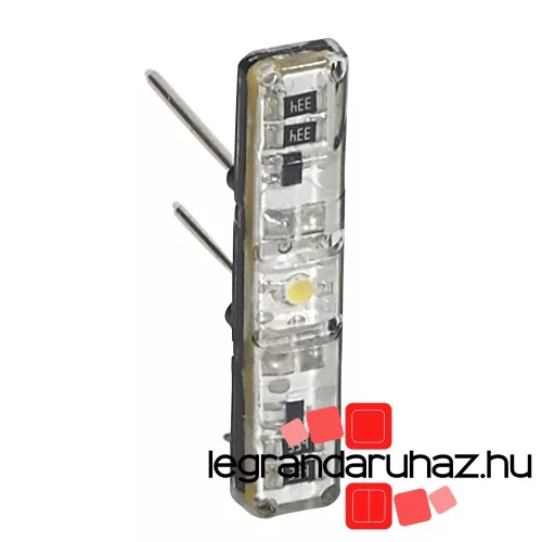 Legrand Céliane/Program Mosaic glimmlámpa 230V~, 0,15mA, fehér egypólusú kapcsolókhoz, Legrand 067684