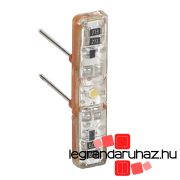   Legrand Céliane/Program Mosaic glimmlámpa, meglévő vezetékes ellenőrzőfény 230V~3mA,, Legrand 067685