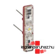   Legrand Bepattintható LED lámpa jelzőfénnyel felszerelhető és nulla vezetékes váltókapcsolóhoz (Niloé/Céliane/Program Mosaic/Valena Life/Valena Allure), Legrand 067688