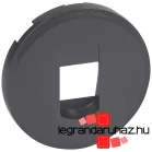   Legrand Céliane 1xhangszóró csatlakozóaljzat burkolat, grafit, Legrand 067813