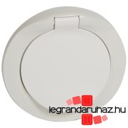   Legrand Céliane 2P+F rugós csatlakozóaljzat burkolat, csapófedeles IP44, Legrand 067841
