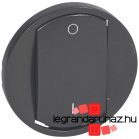   Legrand Céliane széles billentyű kétpólusú kapcsolóhoz grafit, Legrand 067921