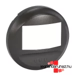 Legrand Céliane mozgásérzékelős kapcsoló burkolat, nyomó funkcióval, grafit, Legrand 067926A