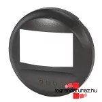 Legrand Céliane mozgásérzékelős kapcsoló burkolat, nyomó funkcióval, grafit, Legrand 067926A