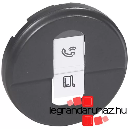 Legrand Céliane 1xRJ45 burkolat, grafit, Legrand 067951