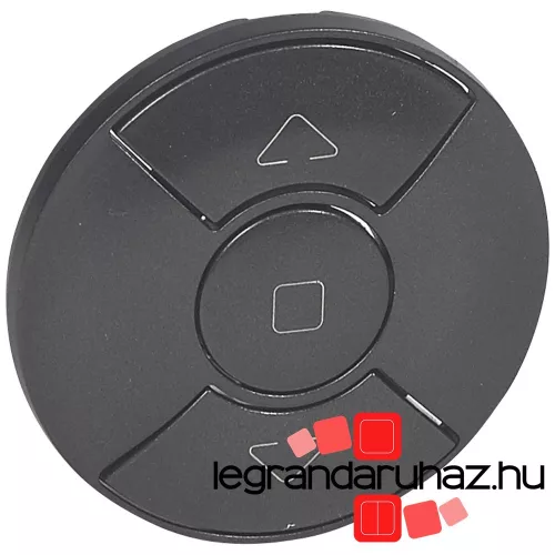 Legrand Céliane redőny burkolat, grafit, Legrand 067953