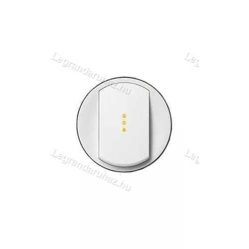 Legrand Céliane széles billentyű, fényjelzős, fehér, Legrand 068003