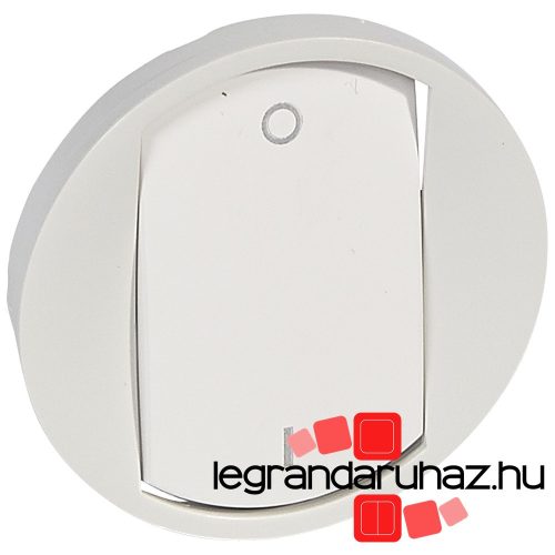 Legrand Céliane széles billentyű kétpólusú kapcsolóhoz fehér, Legrand 068021