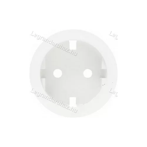 Legrand Céliane 2P+F csatlakozóaljzat burkolat, fehér, Legrand 068131