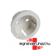   Legrand Céliane 2P+F csatlakozóaljzat burkolat, fényjelzős, fehér, Legrand 068145
