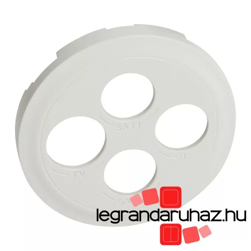 Legrand Céliane TV-R-SAT-SAT burkolat, fehér, Legrand 068230