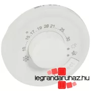   Legrand Céliane szobatermosztát burkolat, fehér, Legrand 068240