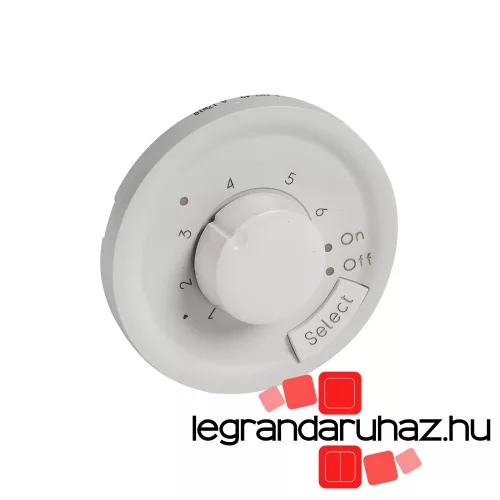 Legrand Céliane padlófűtés termosztát burkolat, fehér, Legrand 068249