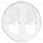 Legrand Céliane 2xRJ45 burkolat, fehér, Legrand 068252