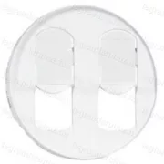 Legrand Céliane 2xRJ45 burkolat, fehér, Legrand 068252