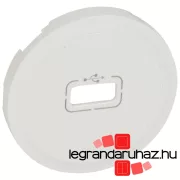 Legrand Céliane USB burkolat, fehér, Legrand 068253