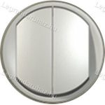 Legrand Céliane kettős billentyű, titán, Legrand 068302
